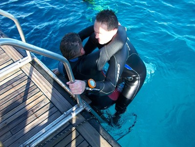 rescue diver's photo